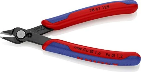 Knipex Electronic Super Knips Elektronik-Seitenschneider, 12.5cm