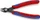 Knipex Electronic Super Knips Elektronik-Seitenschneider, 12.5cm (78 61 125)