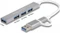 DeLOCK 4-Port USB-Hub, 3x USB-A 2.0, 1x USB-A 3.0, USB-A/USB-C 3.0 [Stecker] Vorschaubild