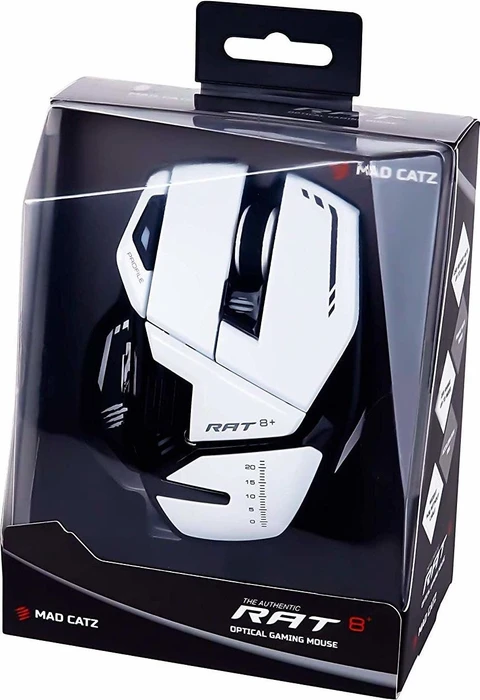 MadCatz R.A.T. 8+, weiß, USB