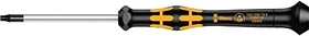 Wera Kraftform Micro ESD 1567 Elektroniker HF Torx Schraubendreher, T9x60mm