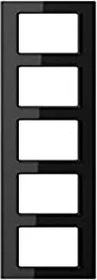 Jung A CREATION Rahmen 5fach, schwarz