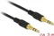 DeLOCK 3.5mm Klinke 3-Pin [Stecker] auf 3.5mm 3-Pin Klinke [Stecker] schwarz 3m Vorschaubild