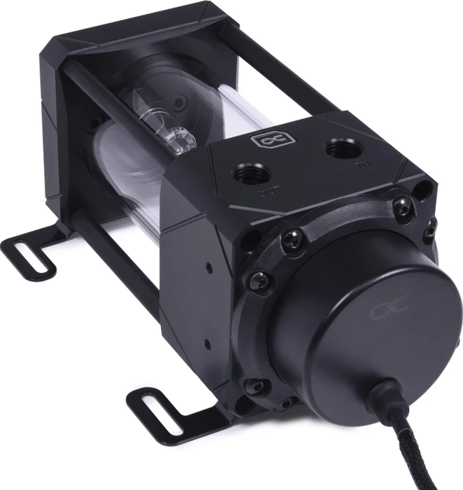 Alphacool Eisbecher Aurora D5 150mm Acetal/Glas inkl. VPP Apex D5