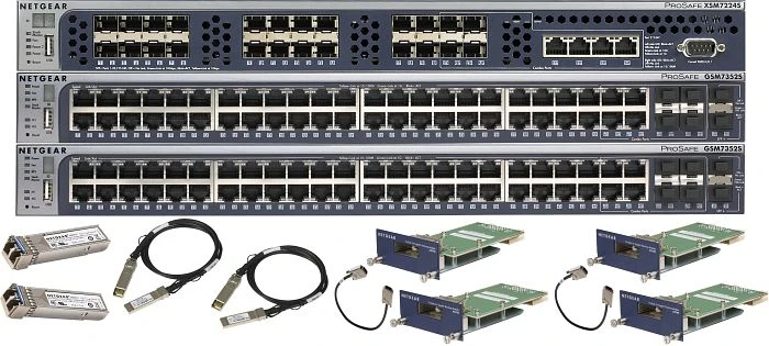 Netgear ProSAFE XSM96GSKT L3 Starter Kit, 96-Port, managed, Layer 3