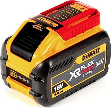 DeWalt DCB547 54V XR FlexVolt Werkzeug-Akku 18/54V, 9.0/3.0Ah, Li-Ionen [9.0Ah] [162Wh]