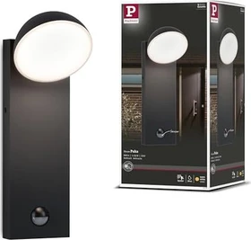Paulmann Puka Sensor LED-Wandleuchte 1-flammig schwarz