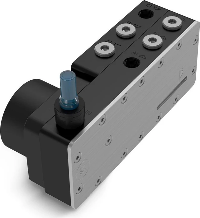 EK Water Blocks EK-Pro Pump Reservoir Manifold X3 D5, Acetal, schwarz, mit Pumpe