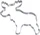 Westmark Elch/Rentier Ausstecher (35652291)