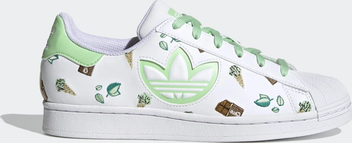 adidas Superstar cloud white/glory mint (Damen)
