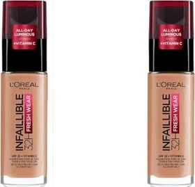 L'Oréal Infaillible 32H Fresh Wear Make-Up Foundation 300 amber LSF25, 30ml