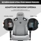 Anda Seat Kaiser 3 Pro Premium XL Gamingstuhl, Ash Gray, Stoff grau Vorschaubild
