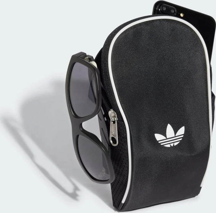adidas Adicolor Small Item Umhängetasche schwarz/weiß