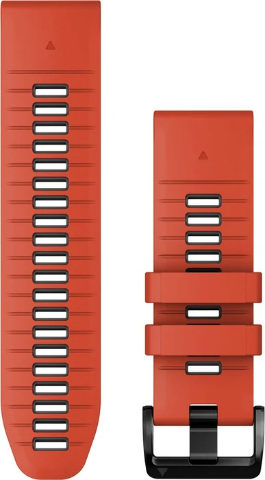 Garmin Ersatzarmband QuickFit 26 Silikon flame red/graphite