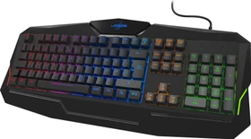 Hama uRage Exodus 210 Illuminated Gaming Tastatur, USB, DE (00186042)
