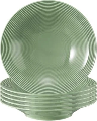 Seltmann Weiden Beat Color Glaze Suppenteller 22.5cm salbeigrün