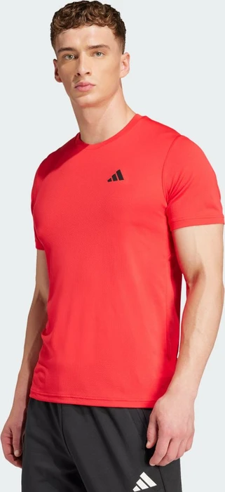 adidas Train Essentials Funktionsshirt kurzarm lucid red/black (Herren)