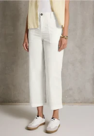 Street One Studio Baumwollmix Hose off white (Damen)