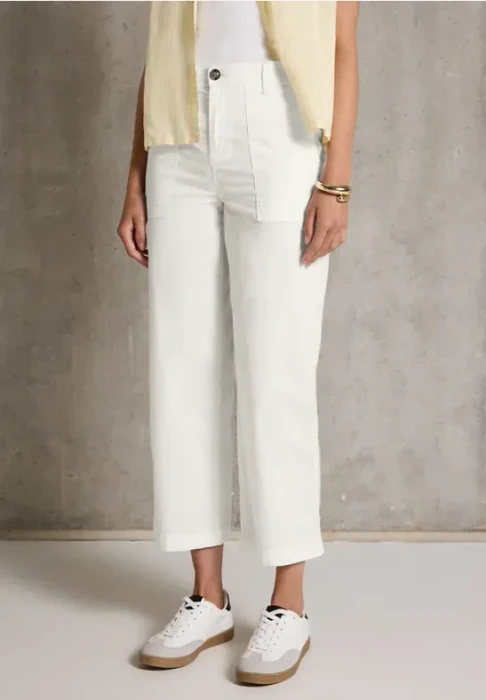 Street One Studio Baumwollmix Hose off white (Damen)