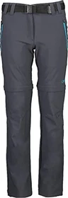 CMP Zip Off Stretch Zip-Off Hose lang titanio (Junior)