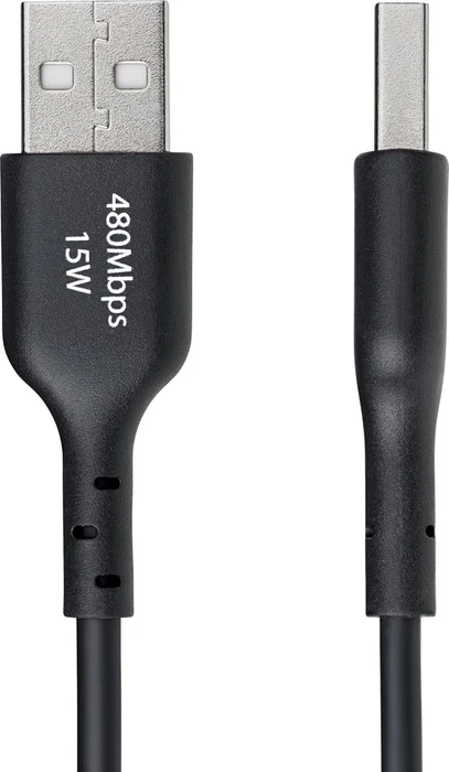 StarTech USB 2.0 Kabel, USB-C 2.0 auf USB-A 2.0, 3A Schnellladekabel, TPE-Mantel, schwarz, 4m