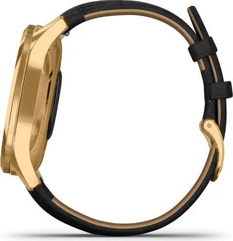 Garmin vivomove Luxe Aktivitäts-Tracker black embossed/24k gold