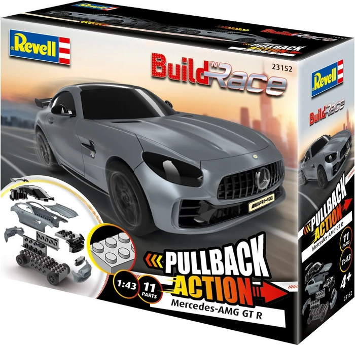 Revell Build 'n Race Mercedes AMG GT R schwarz