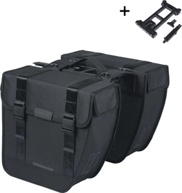Basil Tour Doppeltasche MIK Gepäcktasche schwarz