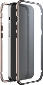 White Diamonds 360° Glass Case für Apple iPhone 14 Plus rosa