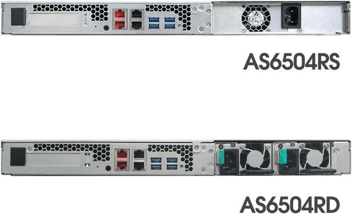 Asustor Lockerstor 4RS AS6504RS 20TB, 8GB RAM, 2x RJ-45 2.5GBase-T, 2x RJ-45 1000Base-T, 1HE