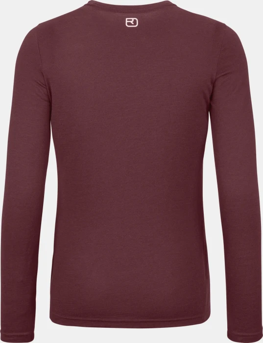 Ortovox 185 Merino Brand Outline Funktionsshirt langarm winetasting (Damen)