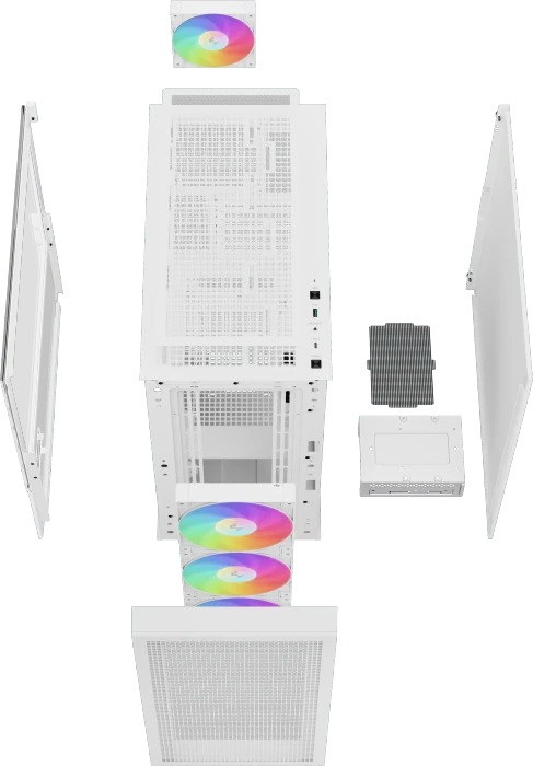 DeepCool CH560 Digital WH, weiß, Glasfenster