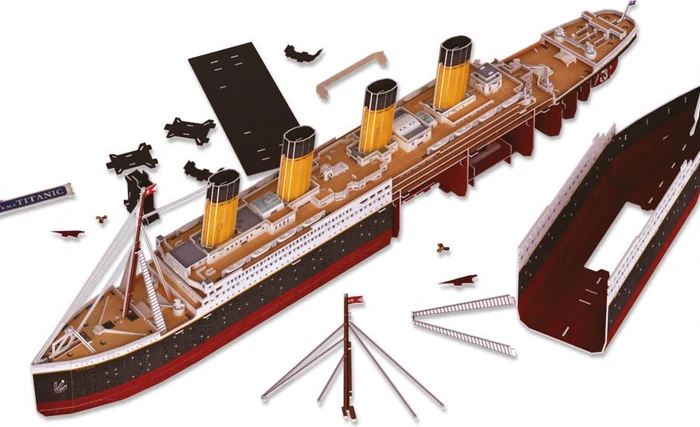 Revell 3D Puzzle RMS Titanic LED Edition (00154) – Bild 4 von 4