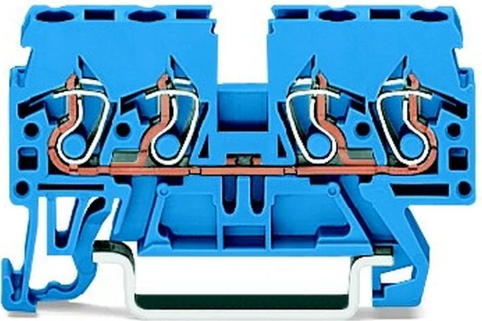Wago Durchgangsklemme Serie 870, blau