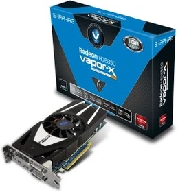 Sapphire Vapor-X Radeon HD 6850, 1GB GDDR5, 2x DVI, HDMI, 2x mDP, full retail