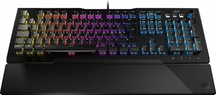 Roccat Vulcan 121 Aimo, LEDs RGB, schwarz, Titan Tactile, USB, DE
