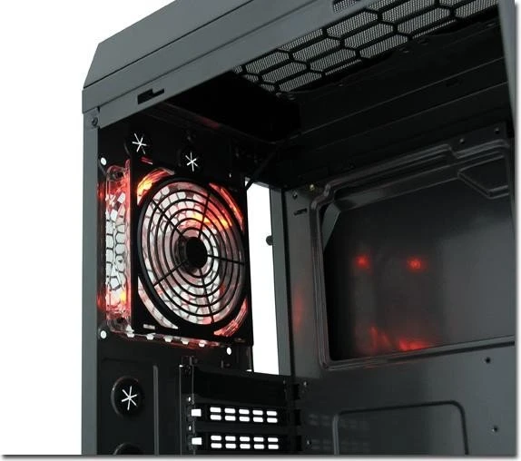 LC-Power Gaming 978BG Tank-Buster, Acrylfenster