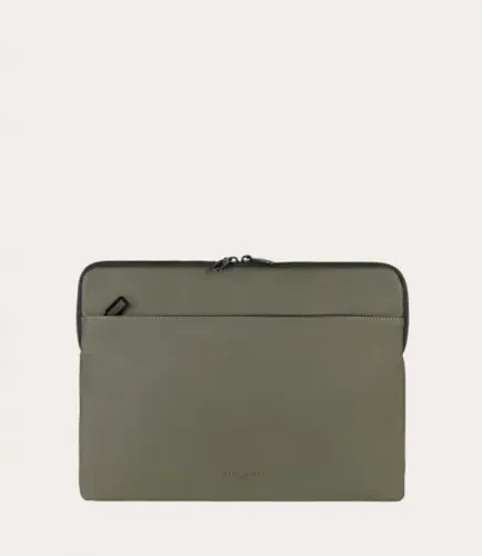 Tucano Gommo Notebooktasche Sleeve mit Vorderfach 13-14" olivengrün