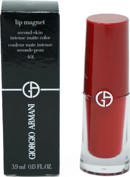 Giorgio Armani Lip Magnet Liquid Lippenstift 401 Scarlatto, 3.9ml
