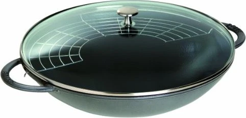 Zwilling Staub Wokpfanne 37cm 5.7l grau