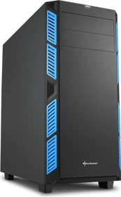Sharkoon AI7000 Silent blau, schallgedämmt