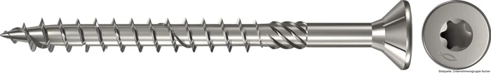 fischer PowerFast FPF-ST A4P 200 T20 Spanplattenschraube, 4x35mm, 200 Stück