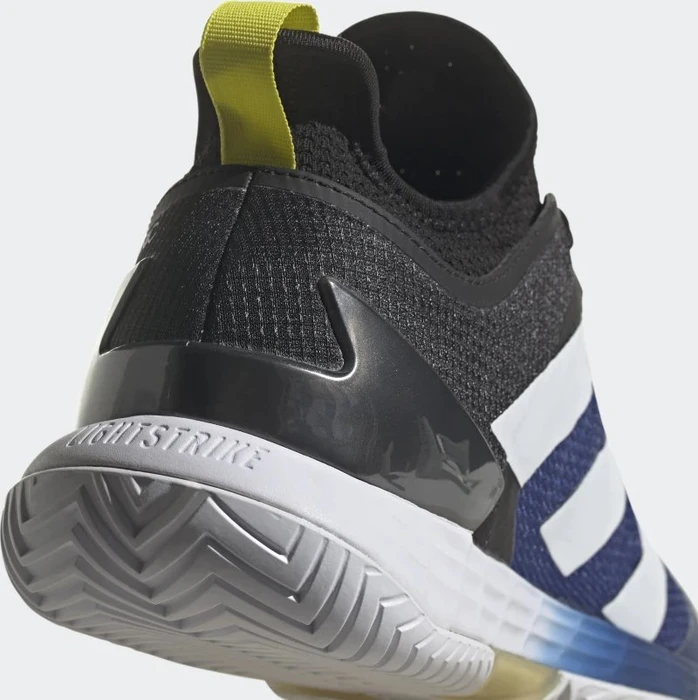 adidas Adizero Ubersonic 4 core black/acid yellow/victory blue (Herren)