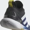 adidas Adizero Ubersonic 4 core black/acid yellow/victory blue (Herren) Vorschaubild