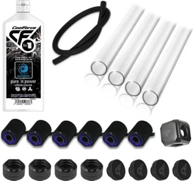 Nanoxia PETG Starter Pack 16/13mm UV beleuchtet