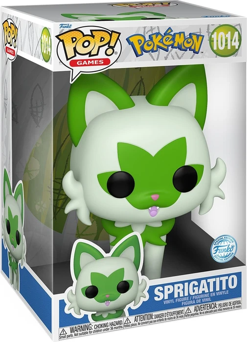 FunKo Pop! Games - Pokémon - Jumbo Sprigatito