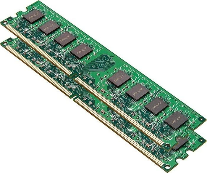 PNY UDIMM 4GB Kit, DDR2-800, CL6