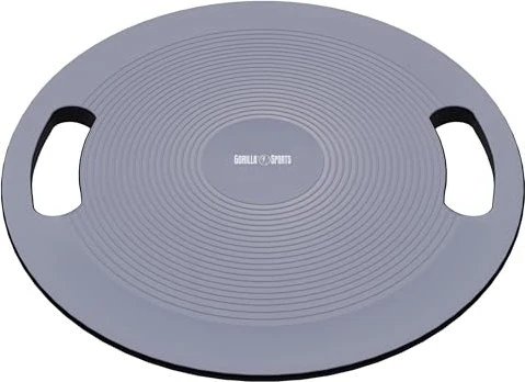 Gorilla Sports Balance Board mit Griffen Stabilitätstrainer