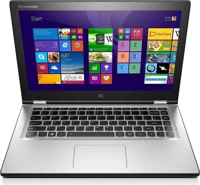 Lenovo Yoga 2 13, silber, Core i5-4210U, 8GB RAM, 256GB SSD, DE