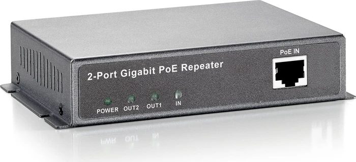 LevelOne Wallmount Gigabit PoE-Extender, 3x RJ-45, PoE PD